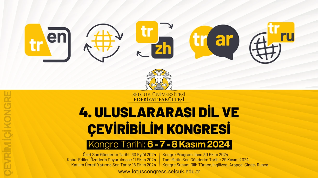 4. Uluslararası Dil ve Çeviribilim Kongresi